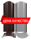 Штакетник Полукруглый Стандарт 110мм заборный
